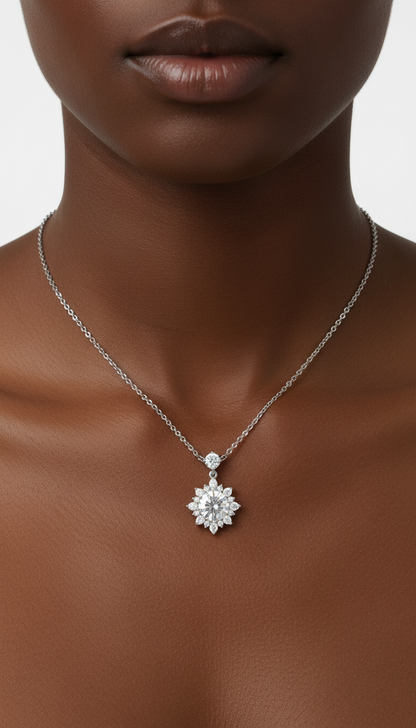 Glittrande Glamourhalsband