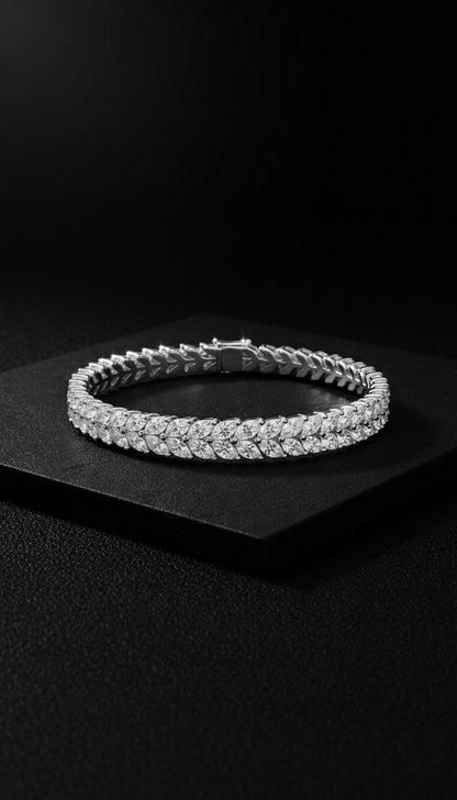 Frosted Petals Bracelet