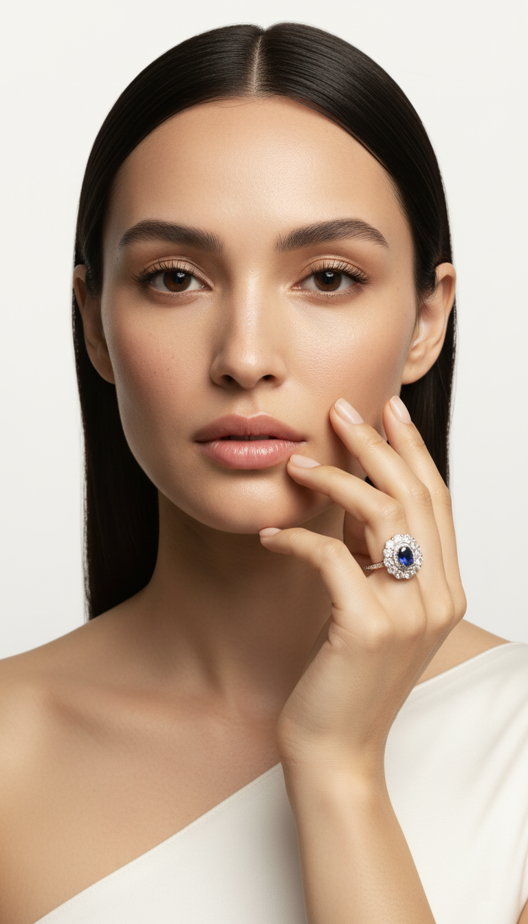 Royal Blue Radiance Ring