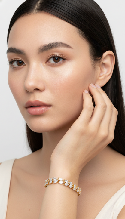 Bladig Omfamning Armband