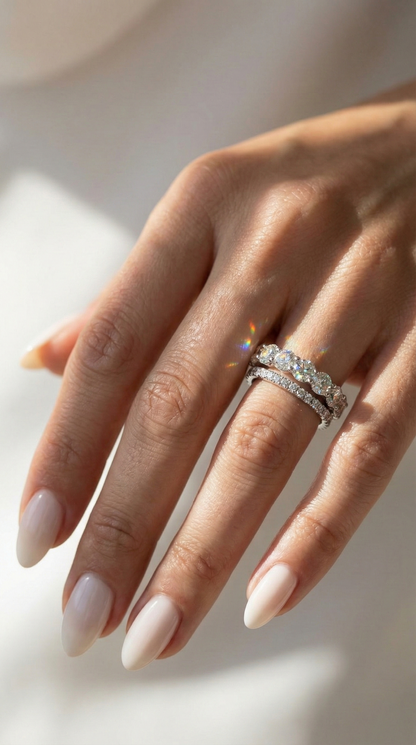 Bague Étoiles Éthérées