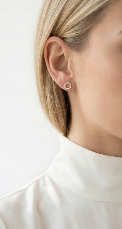Eternity Hoops Earrings