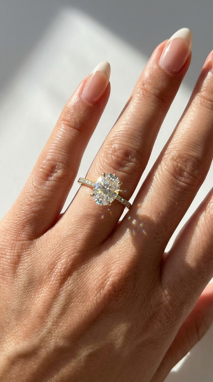 ゴージャスなキラキラリング