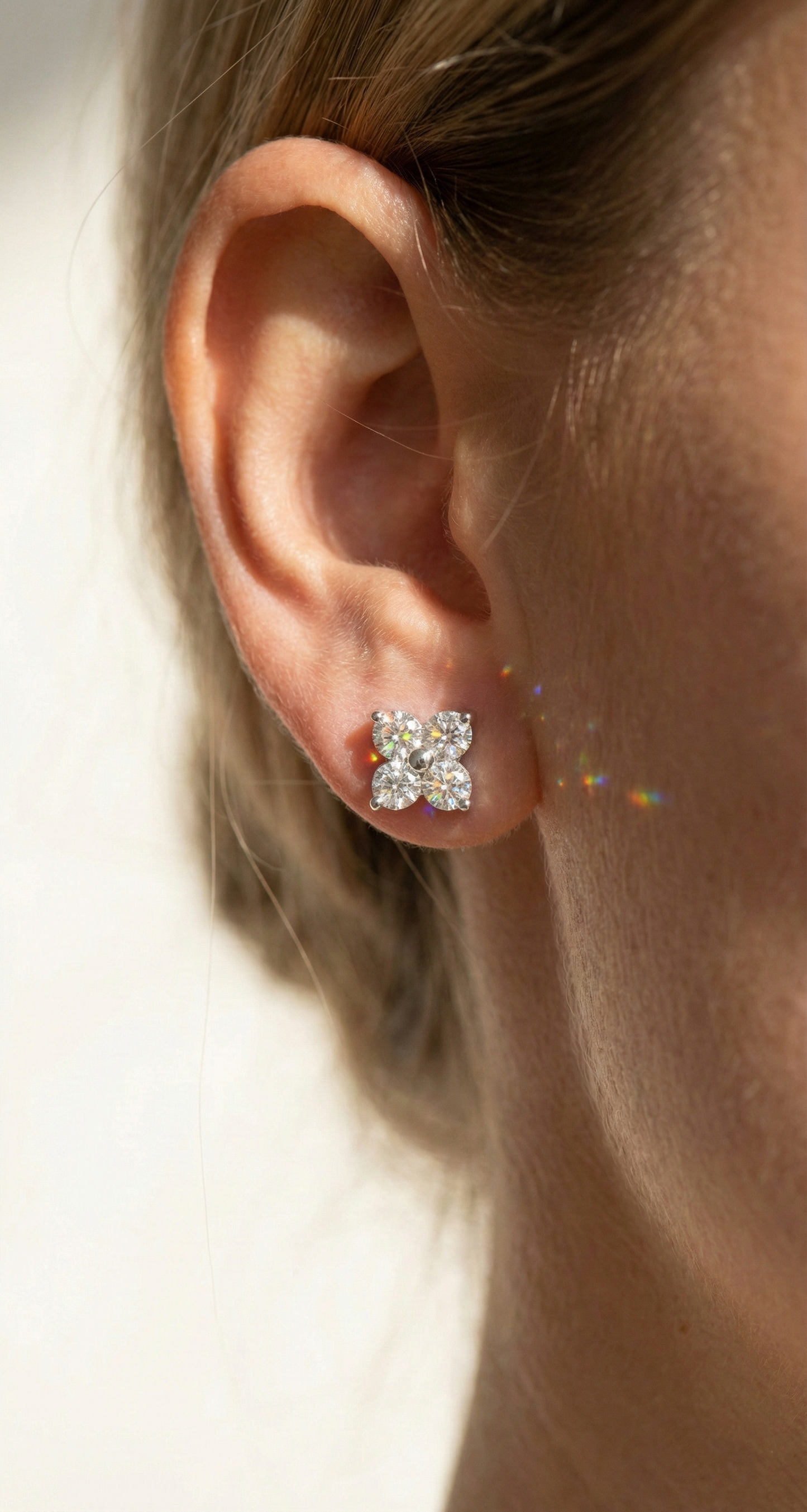 Celestial Clover Earrings