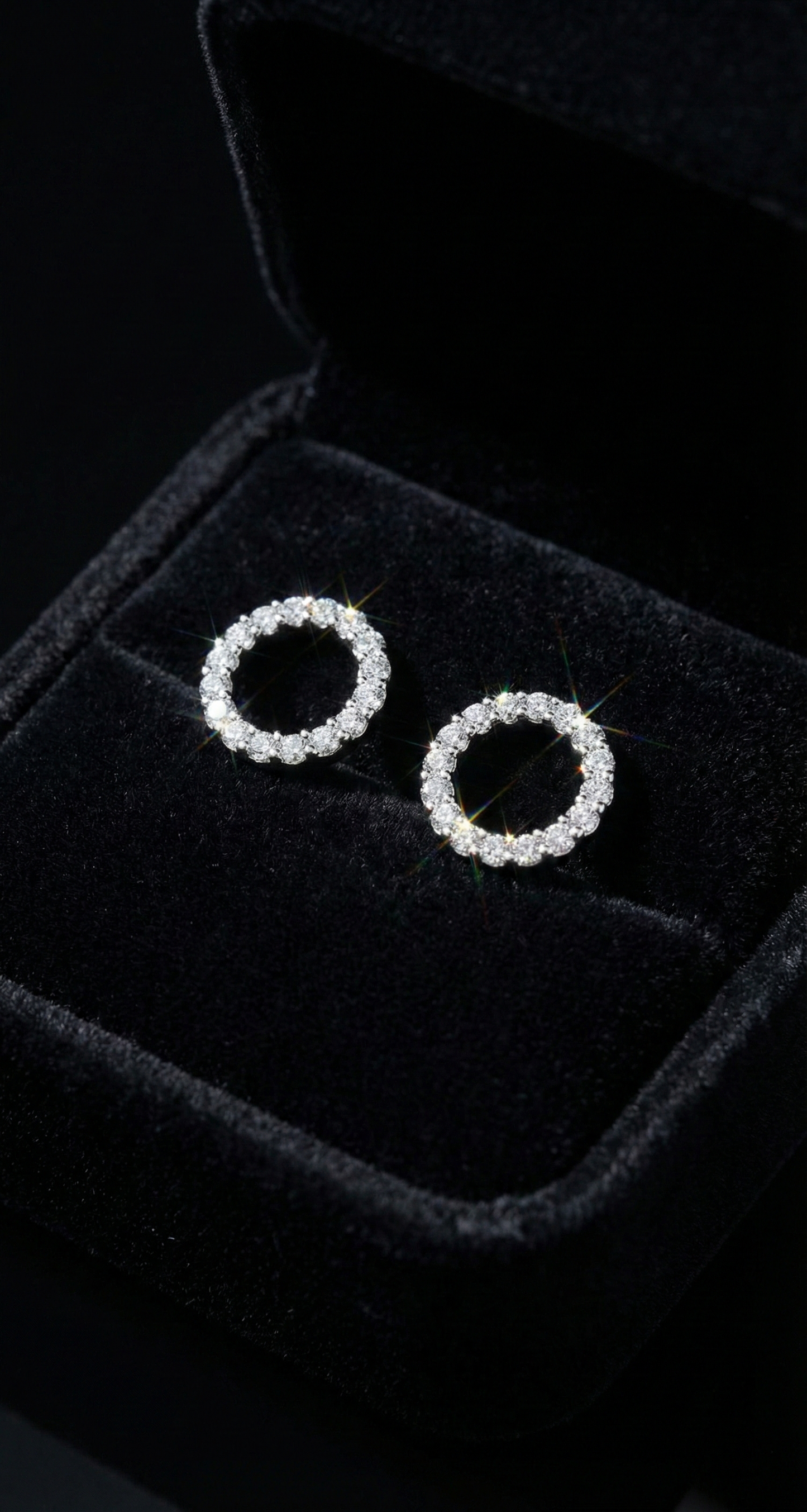 Eternity Hoops Earrings
