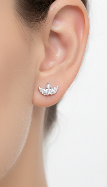 Orecchini Intricati con Luccichio