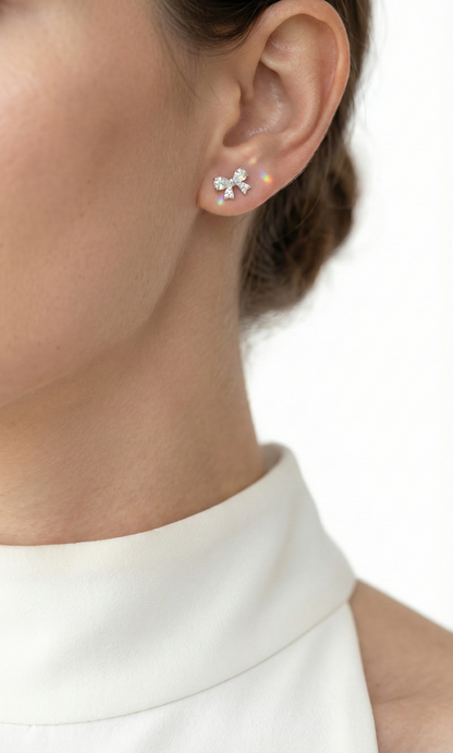 Bowtie Brilliance Earrings