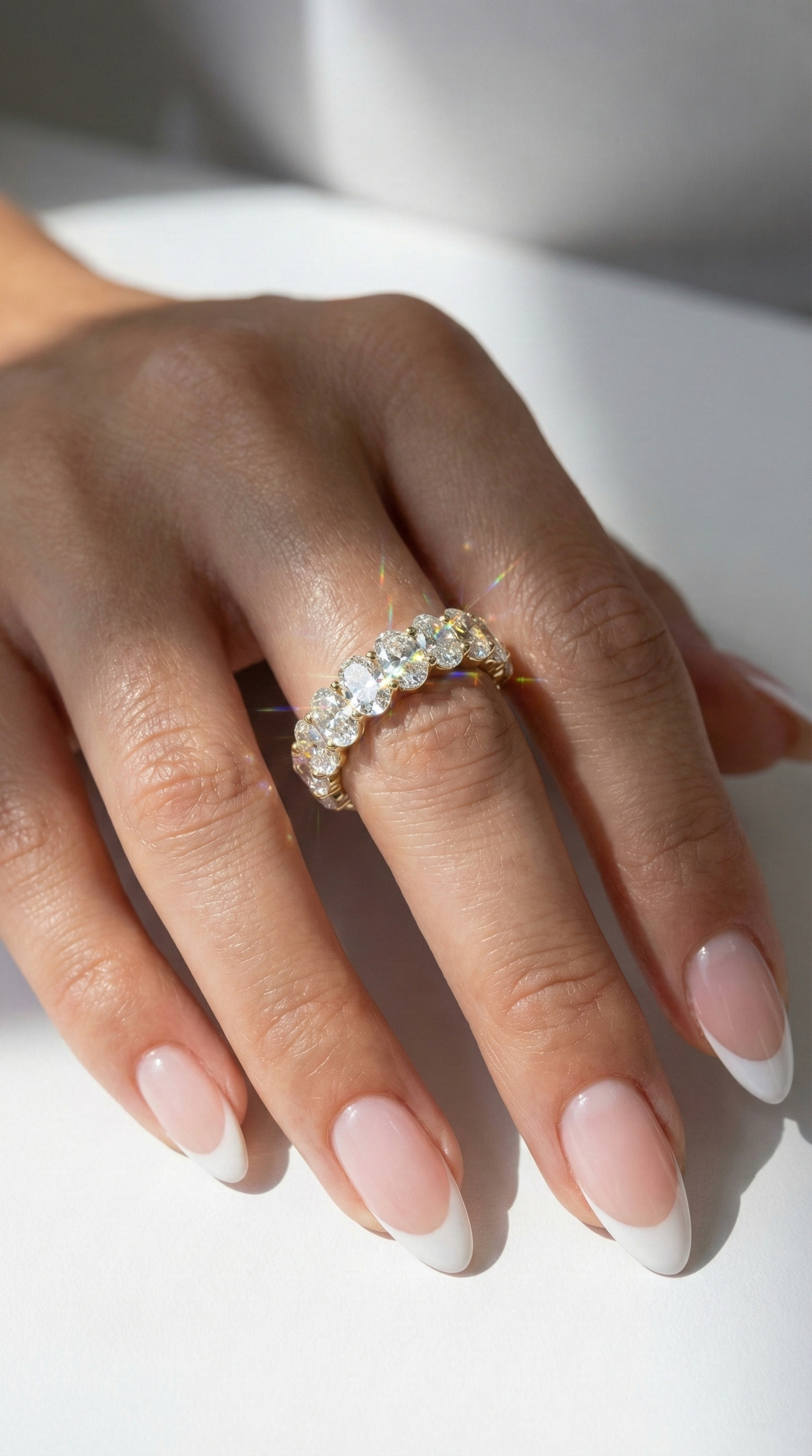 Bague Orbite en Pierre de Lune