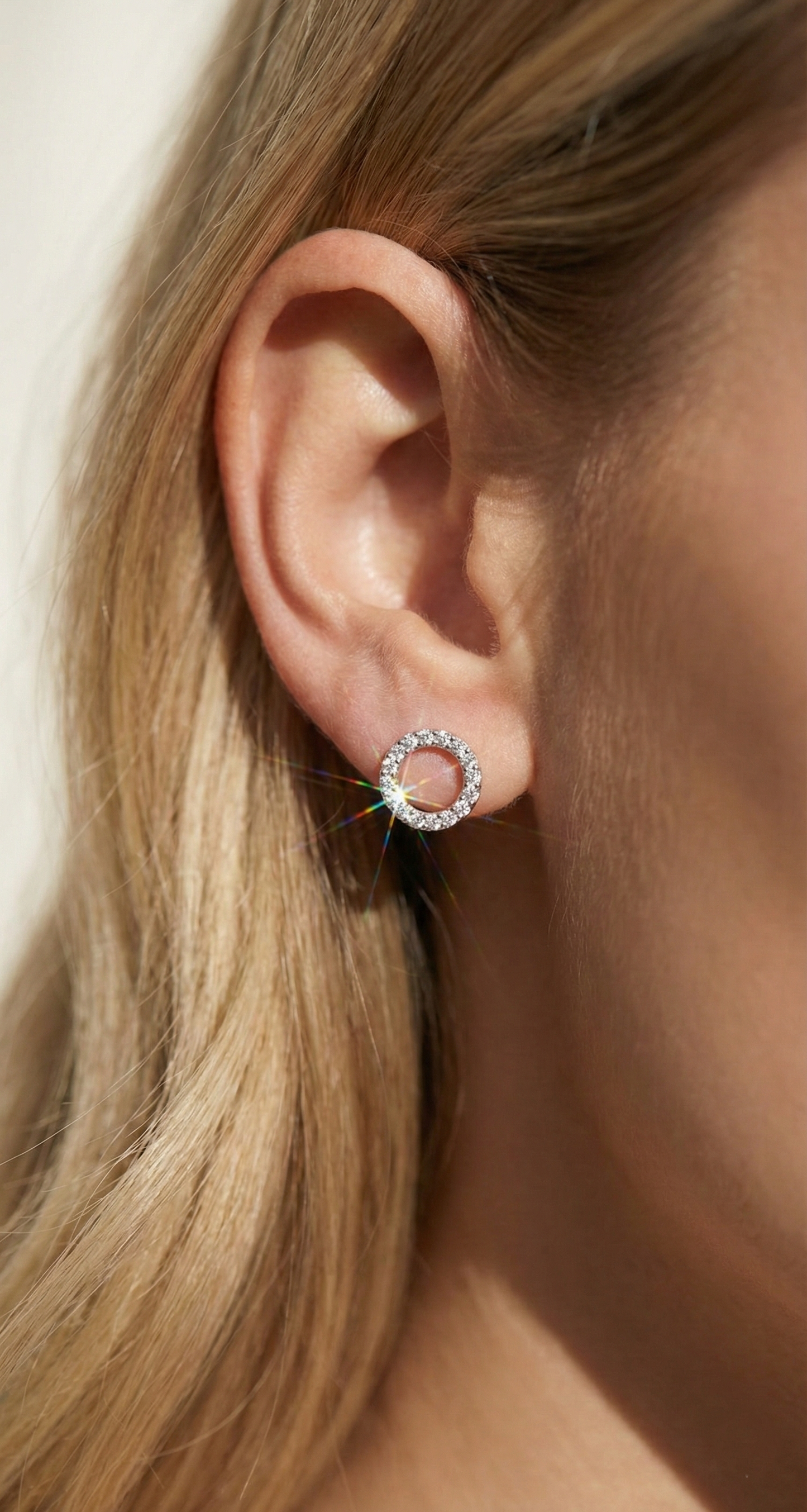 Eternity Hoops Earrings