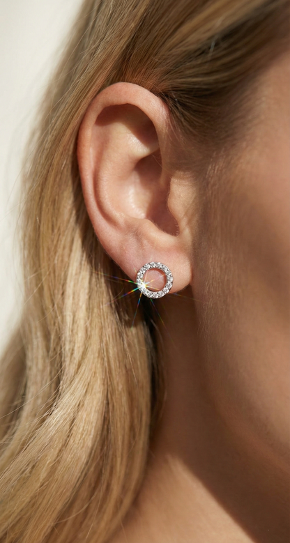 Eternity Hoops Earrings