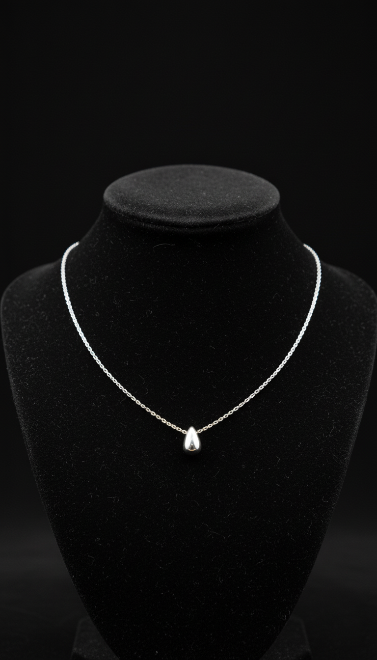 Silent Drop Necklace