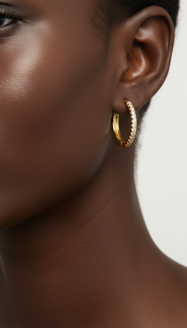 Celestia Kristallörhängen