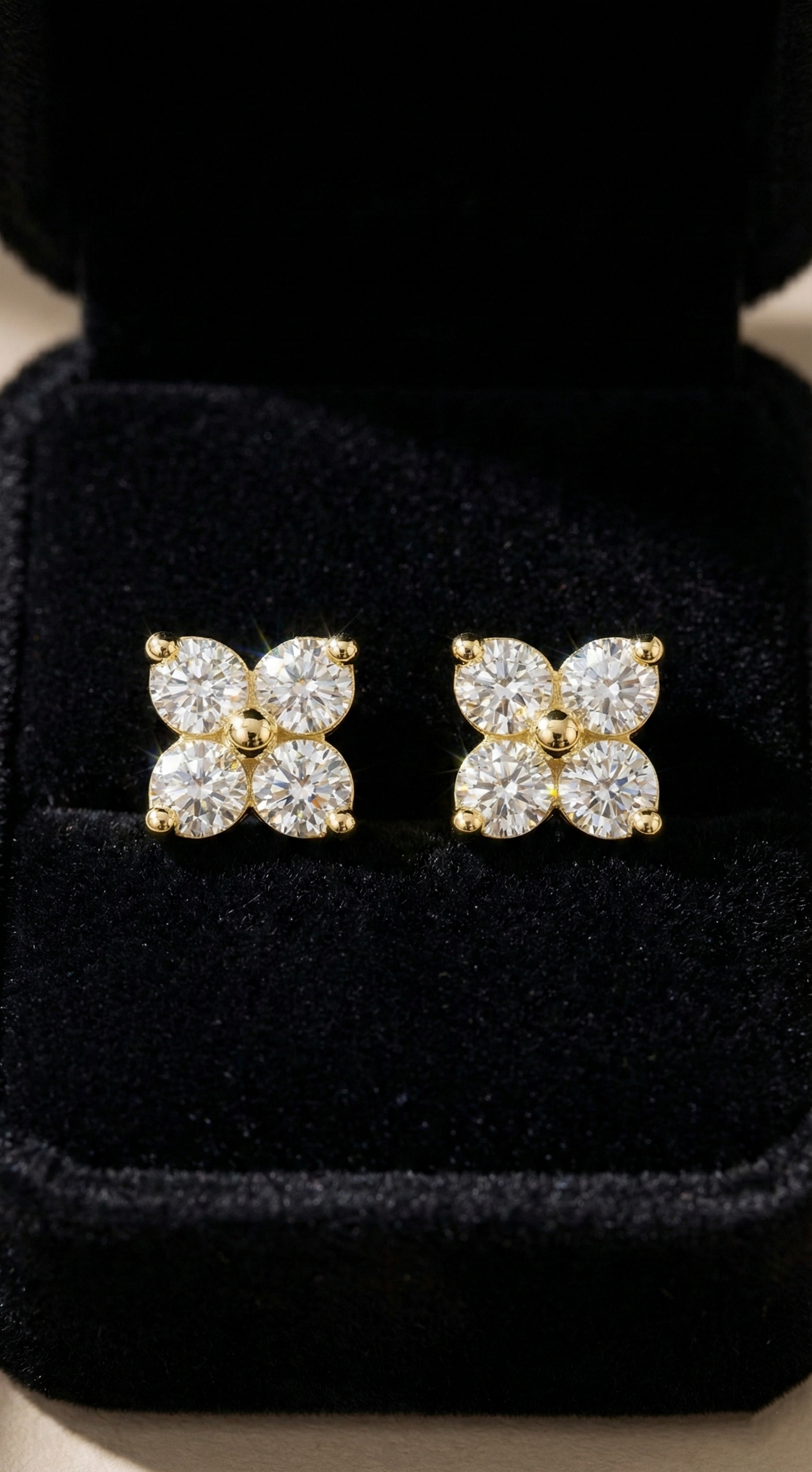 Celestial Clover Earrings