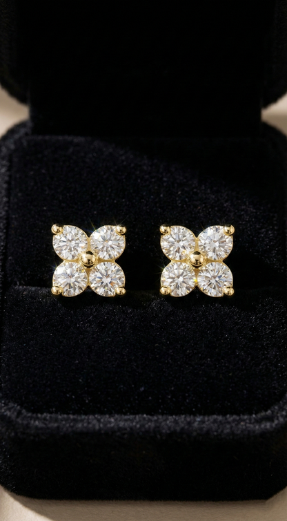 Celestial Clover Earrings