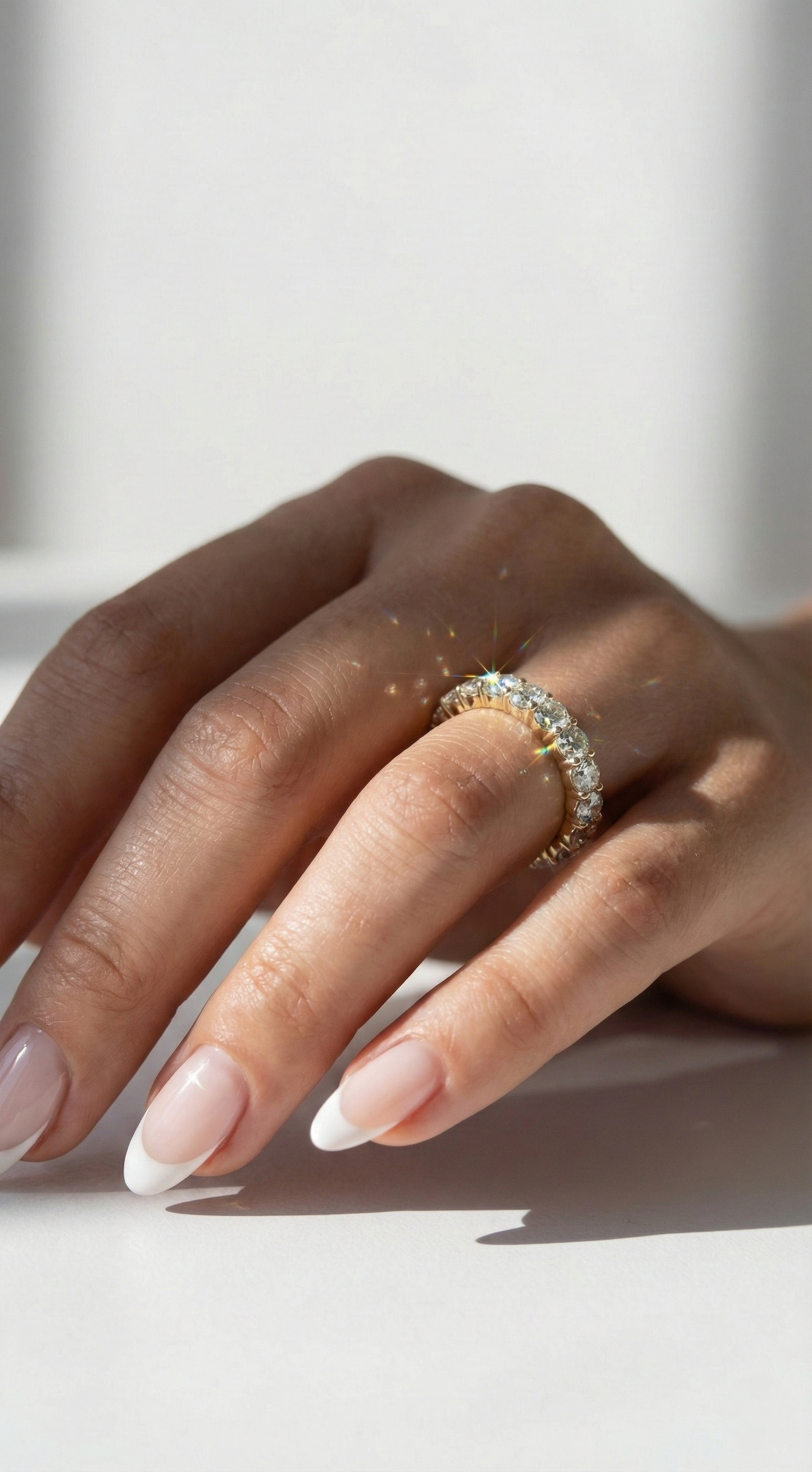 Bague empilable Éternité