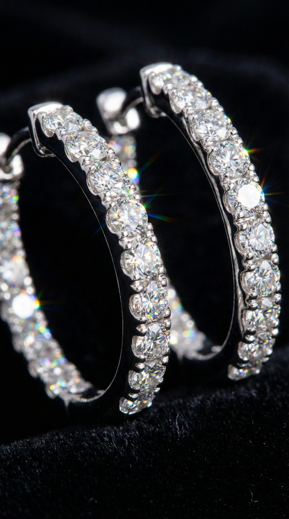 Celestia Crystal Earrings