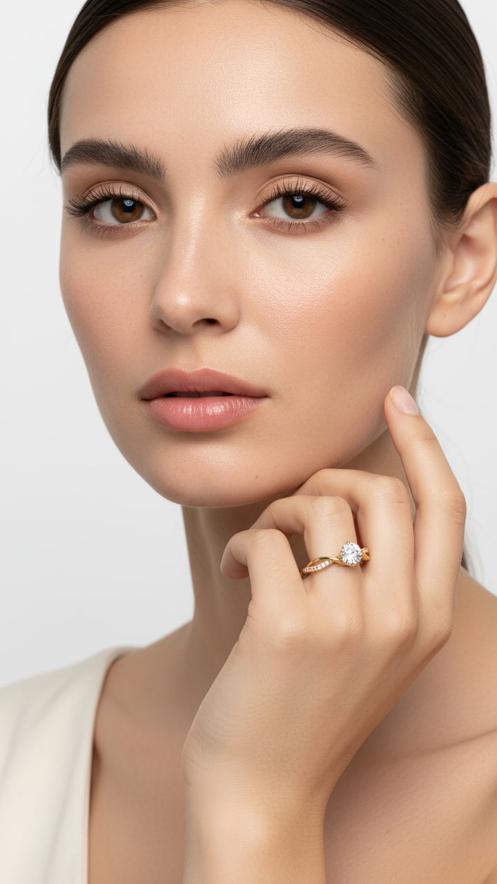 Snurrande Briljansring