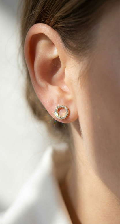 Eternity Hoops Earrings