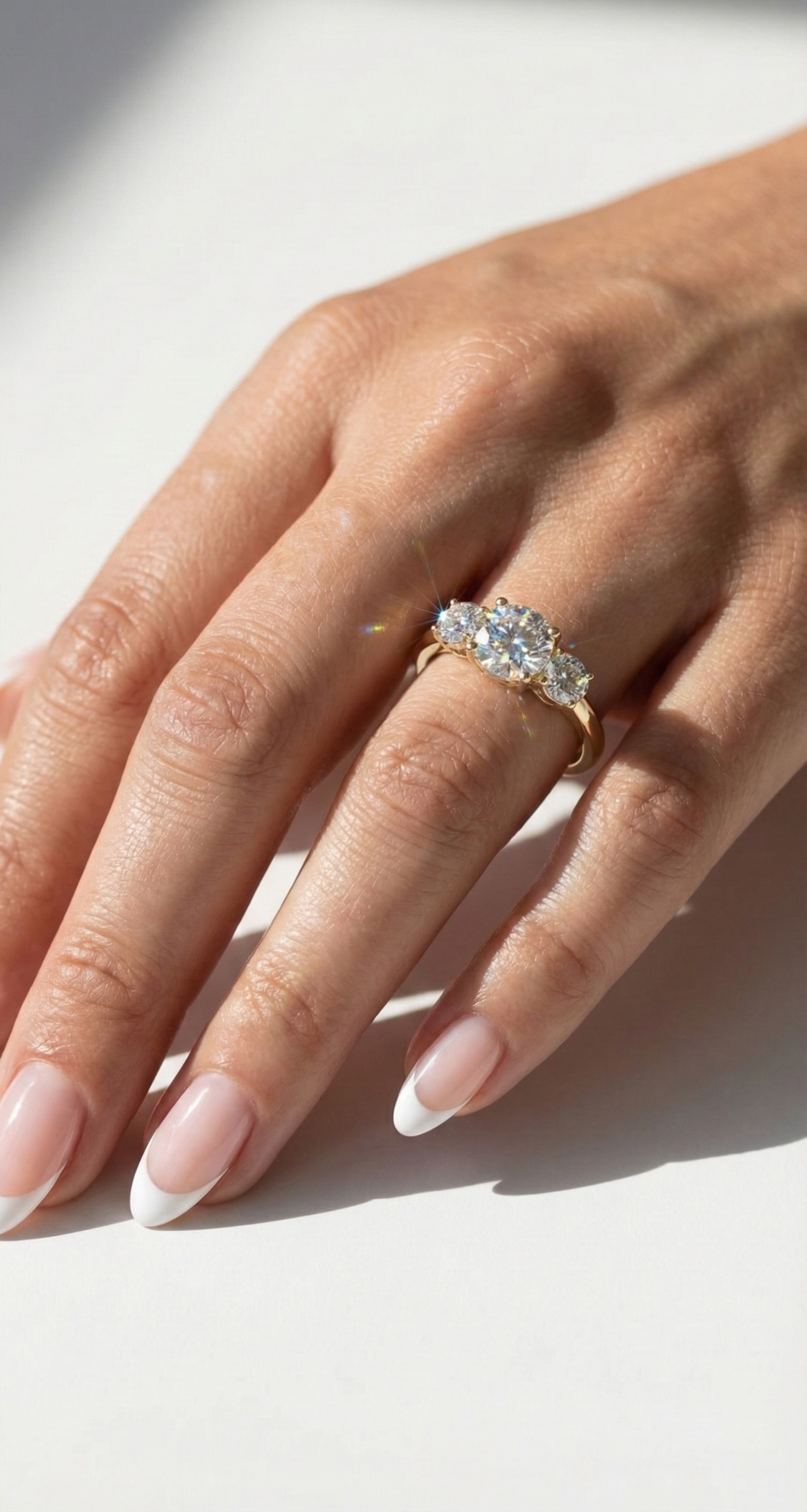 Bague Luminosité Scintillante