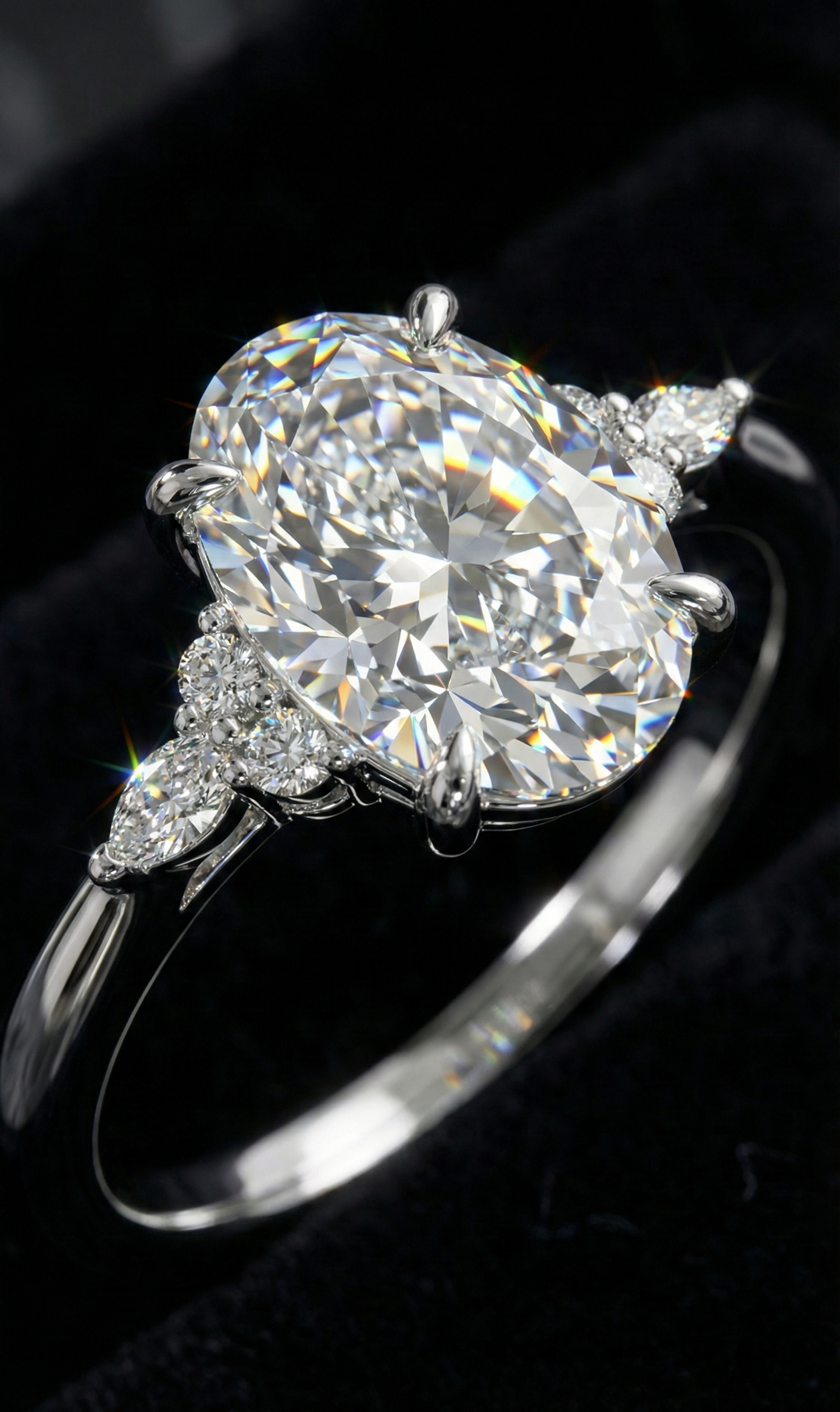 超越した優雅な指輪