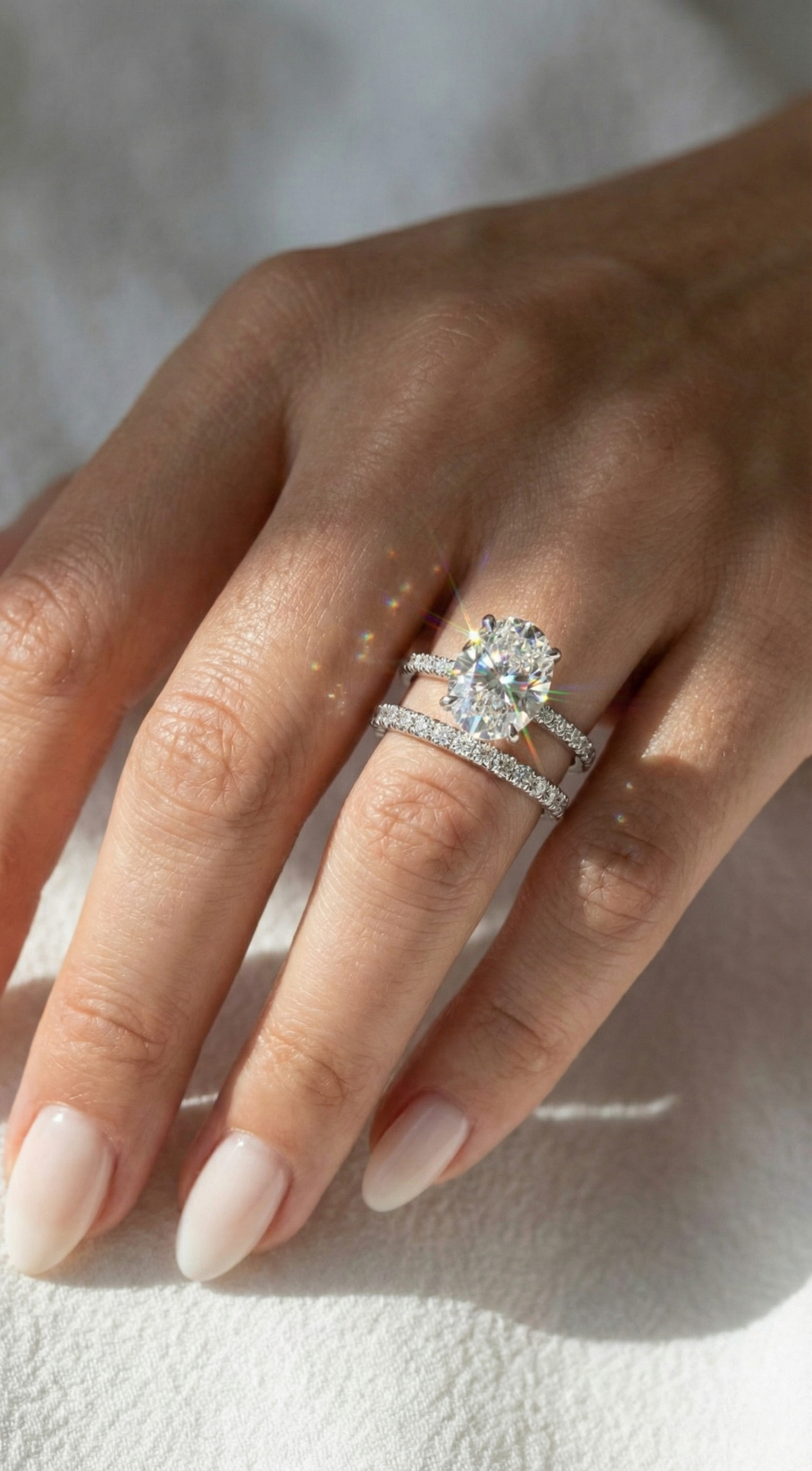 ゴージャスなキラキラリング