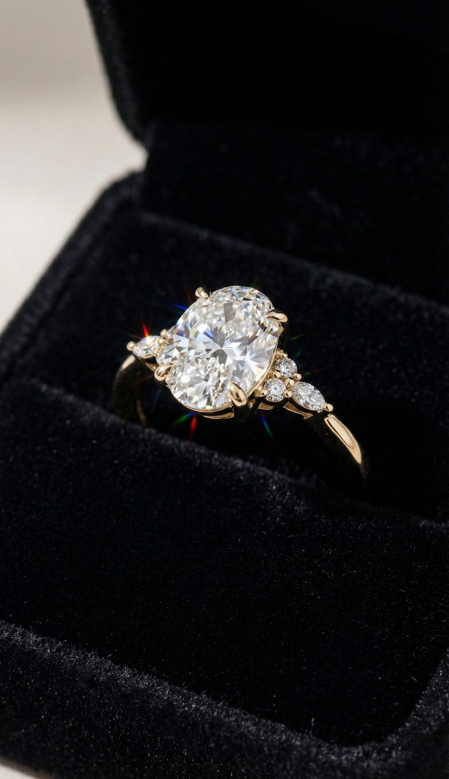 超越した優雅な指輪