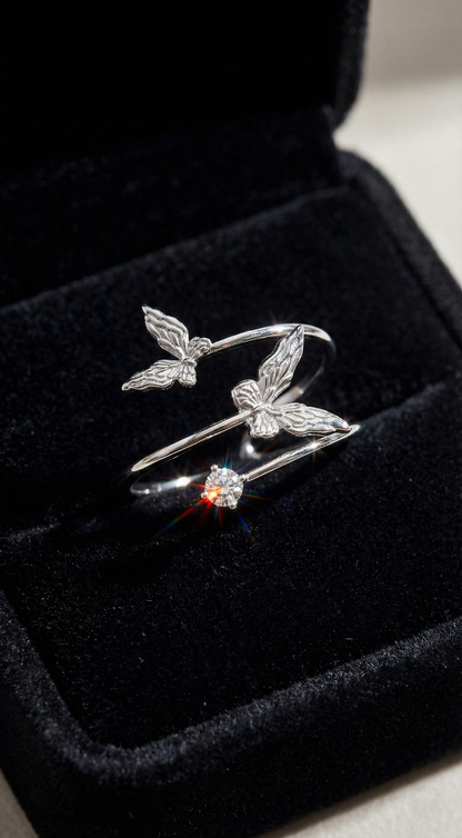 揺動する渦巻きリング