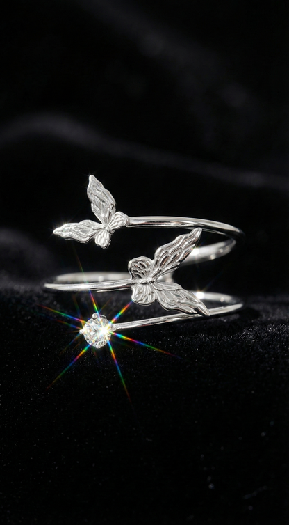 揺動する渦巻きリング