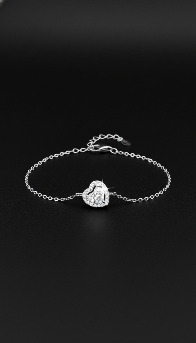 Diamond Heart Symphony Armband