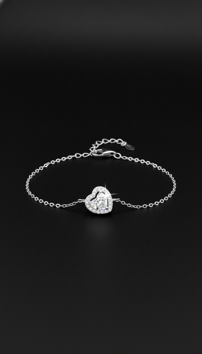 Diamond Heart Symphony Armband