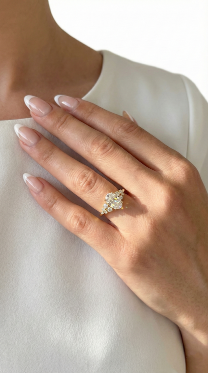 精緻で卓越した指輪