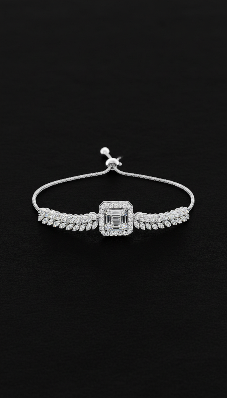 Crystal Veil Bracelet