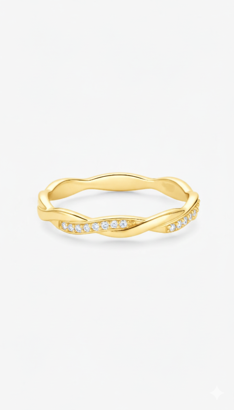 Celestial Swirl Ring