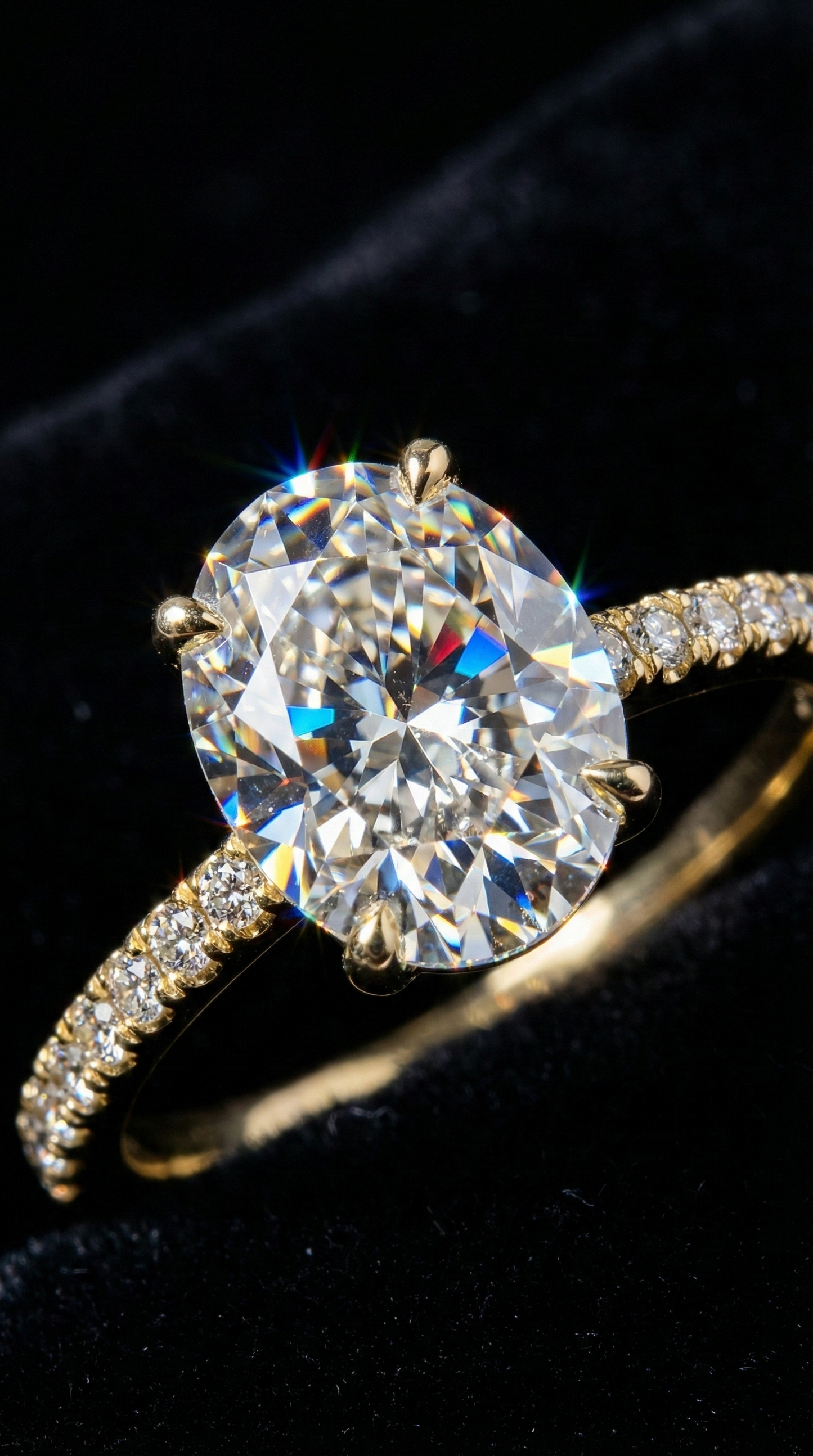 ゴージャスなキラキラリング