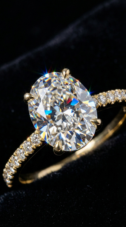 ゴージャスなキラキラリング