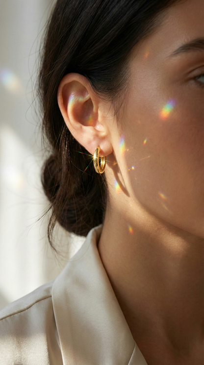 Clear Radiance Earrings
