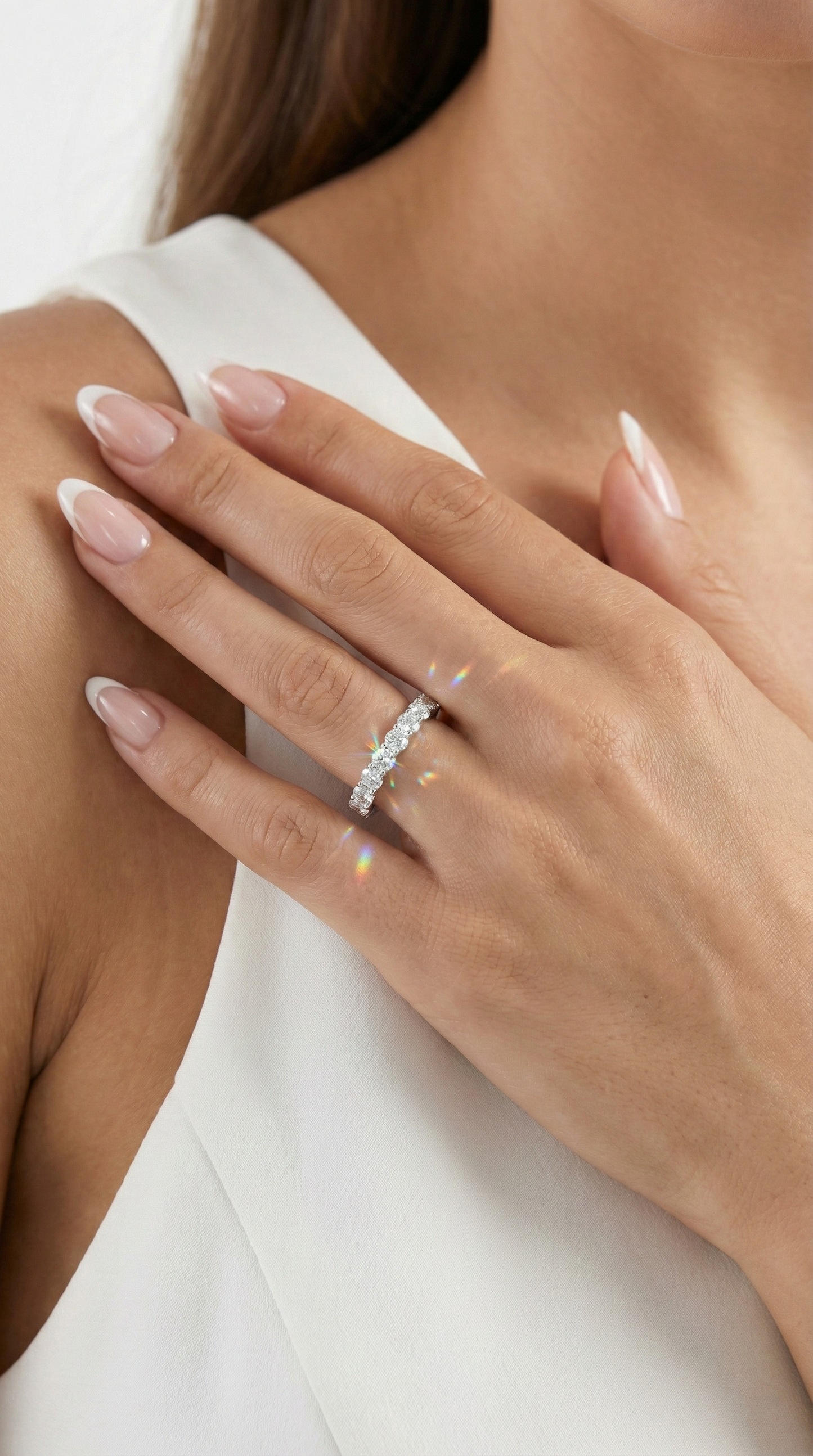 Bague empilable Éternité