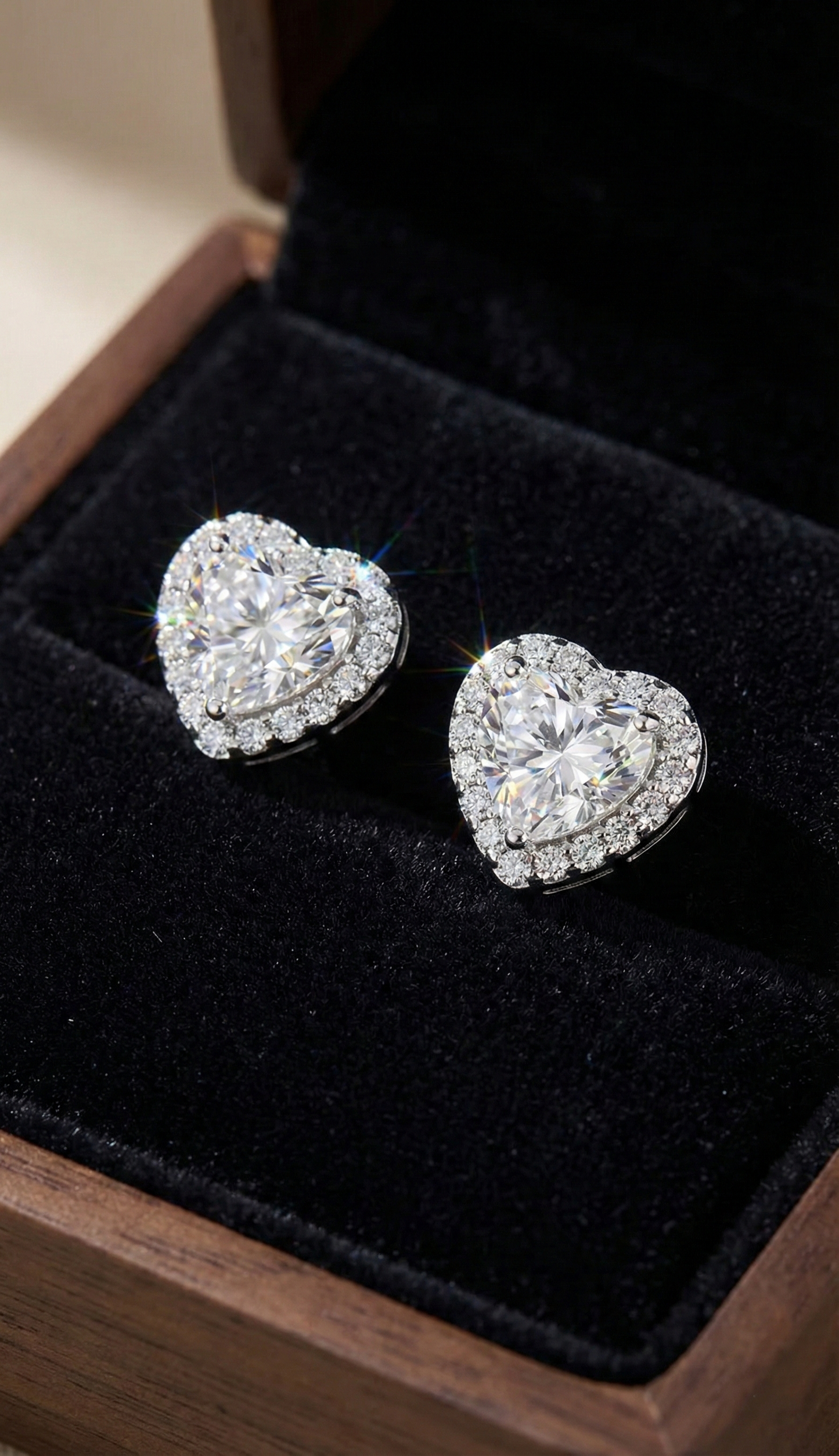 Luminescent Love Earrings