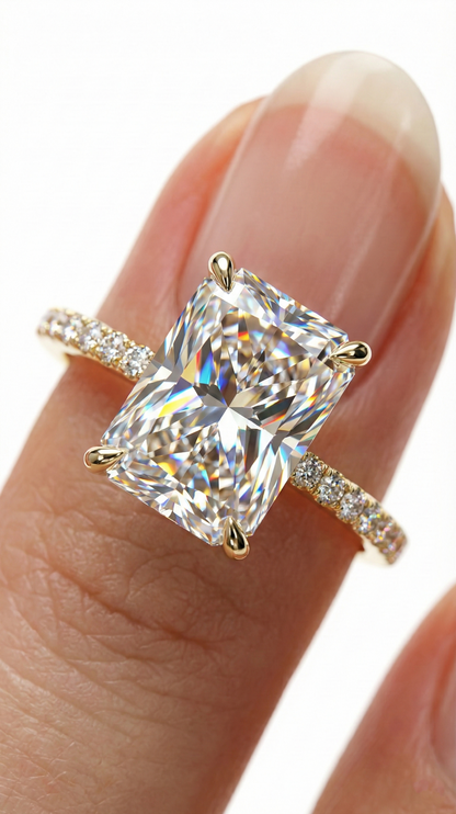 Bague Galaxie Scintillante