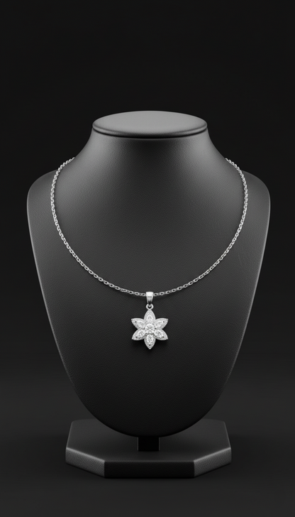 Snowflake Whisper Necklace