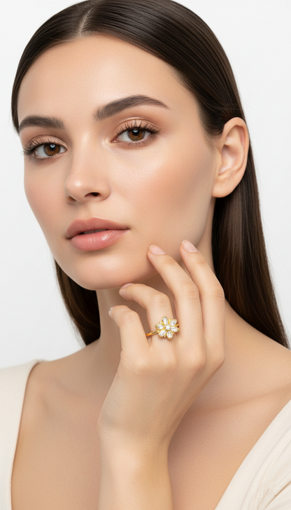 Petal Whisper Ring