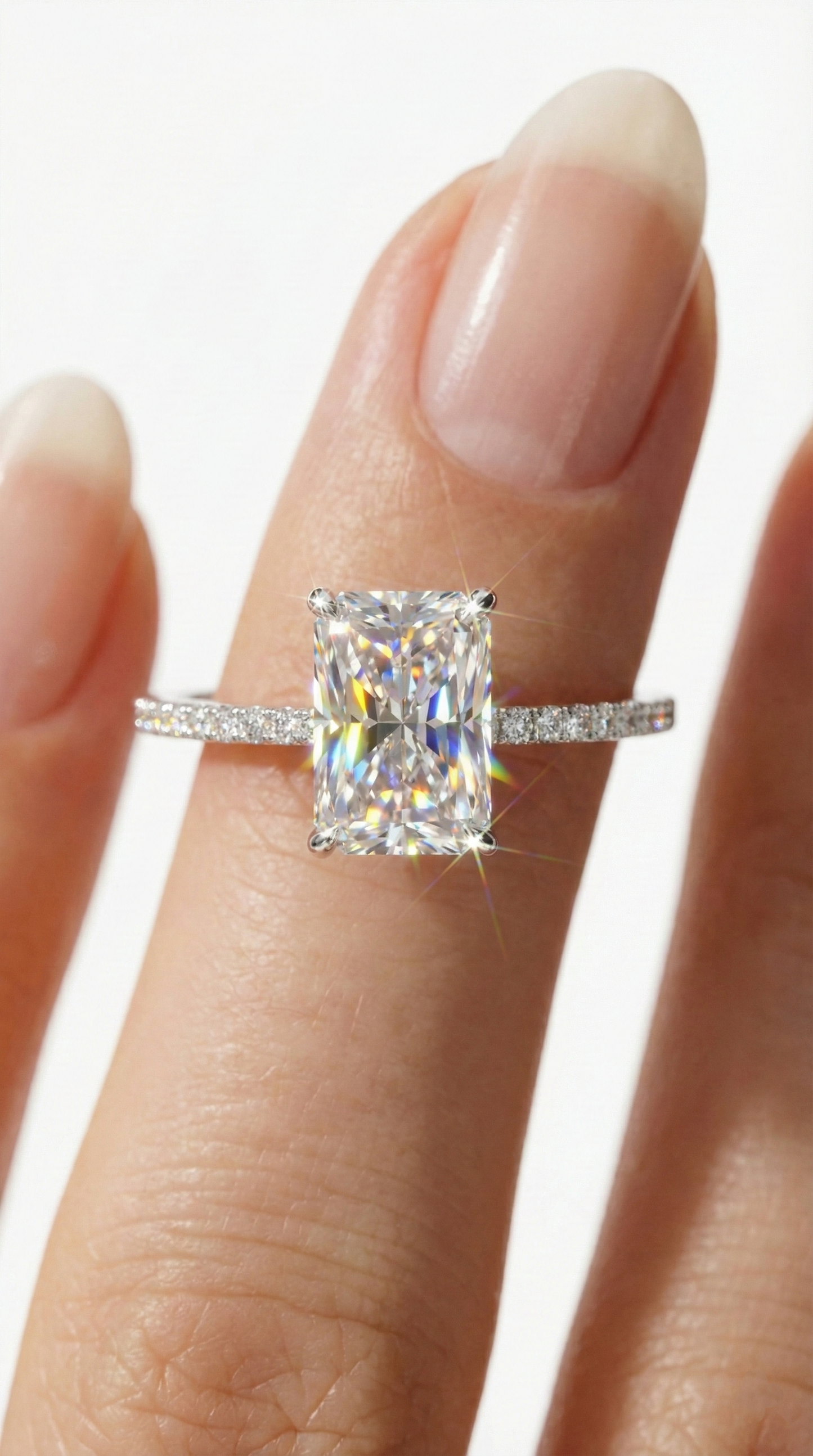 Glimmering Galaxy Ring