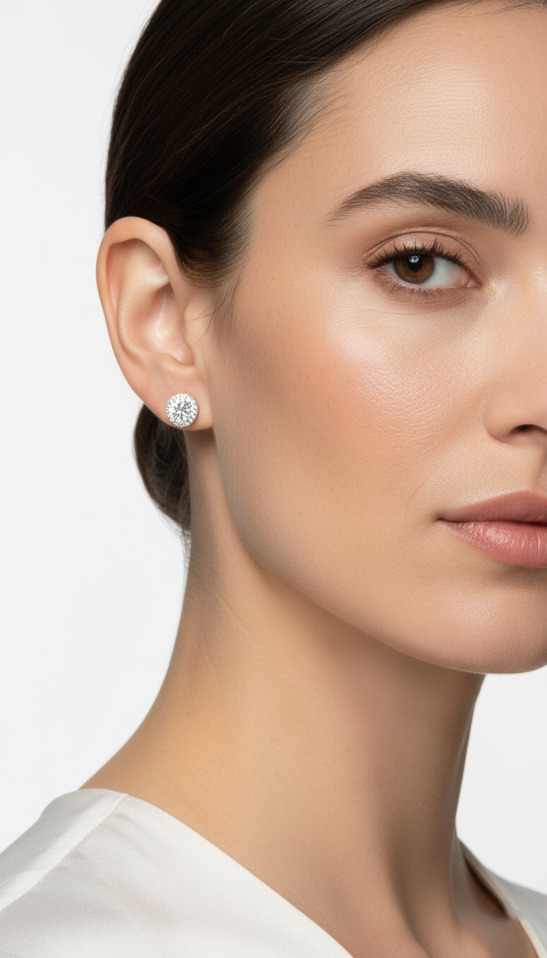 Orecchini di Opulenza in Diamante