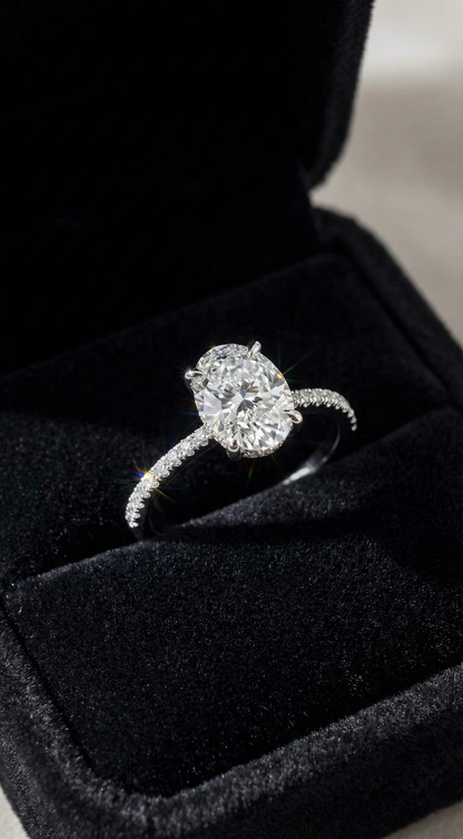 ゴージャスなキラキラリング