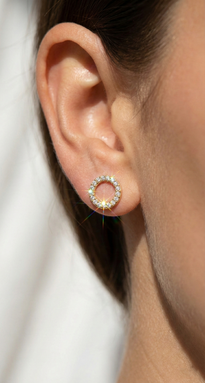 Eternity Hoops Earrings