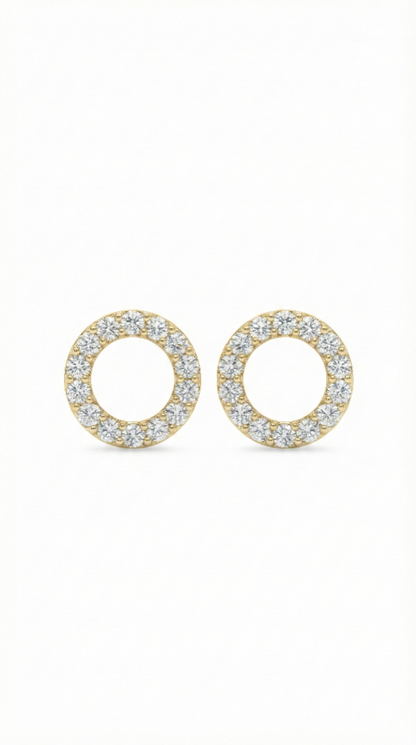 Eternity Hoops Earrings