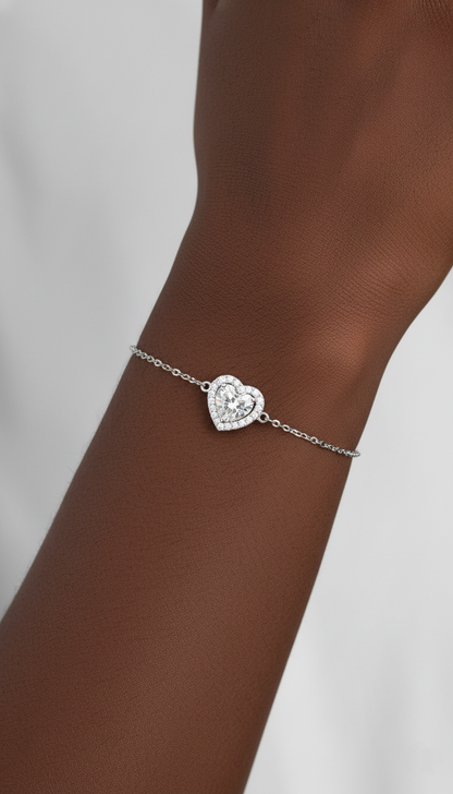 Diamond Heart Symphony Armband