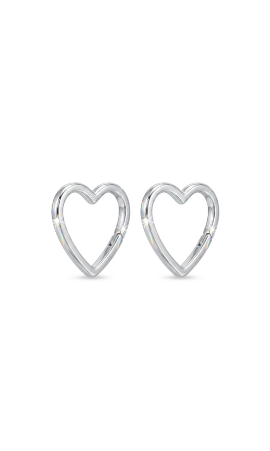 Devotion Heart Earrings