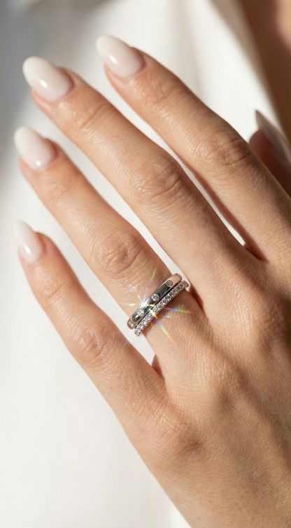 Bague opulente en onyx