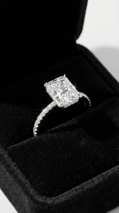 Glimmering Galaxy Ring